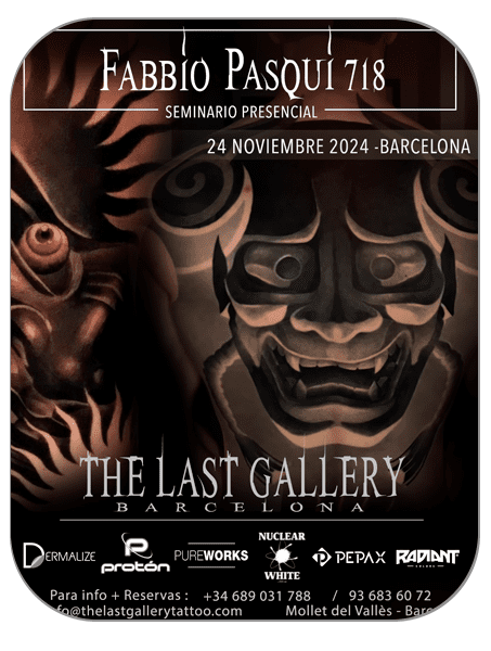 Seminario de Fabbio Pasqui en The last gallery tattoo MOLLET DEL VALLES Barcelona